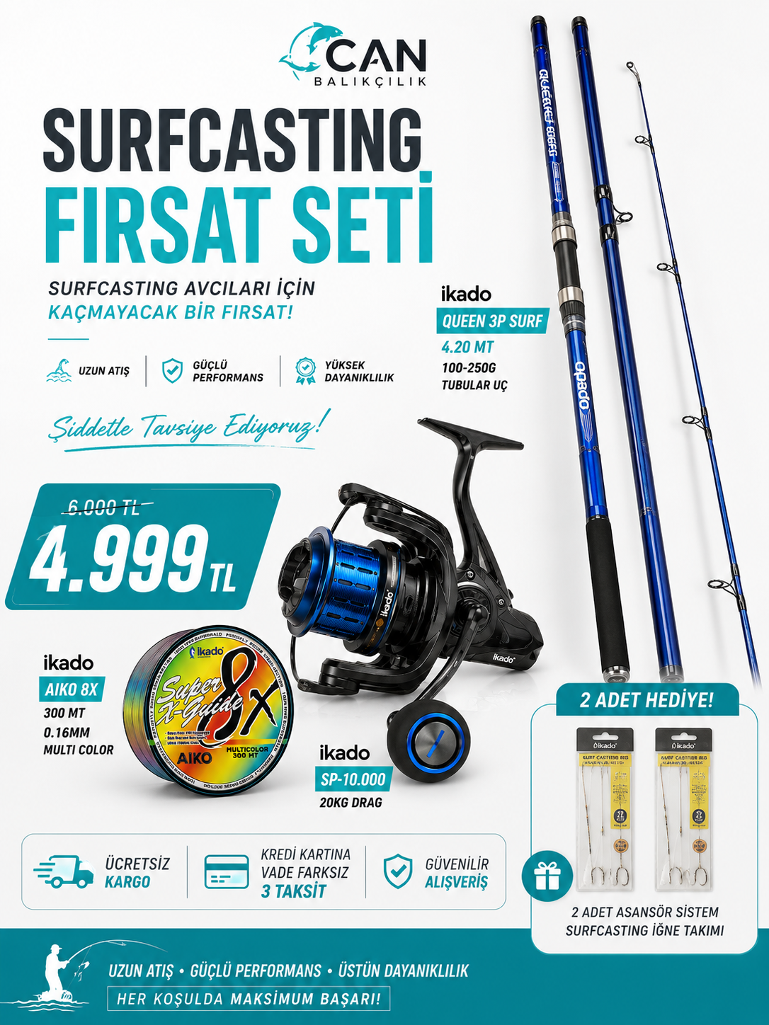 SURFCASTING OLTA KOMBİNİ