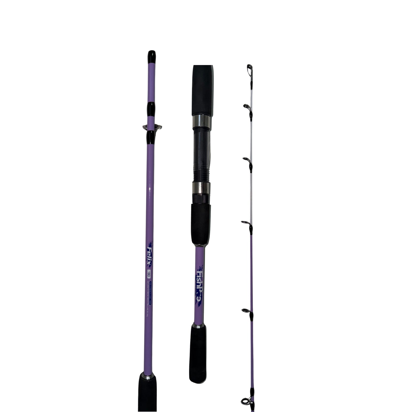 FishPro Felix 165cm 50-150gr Purple Tekne Kamışı