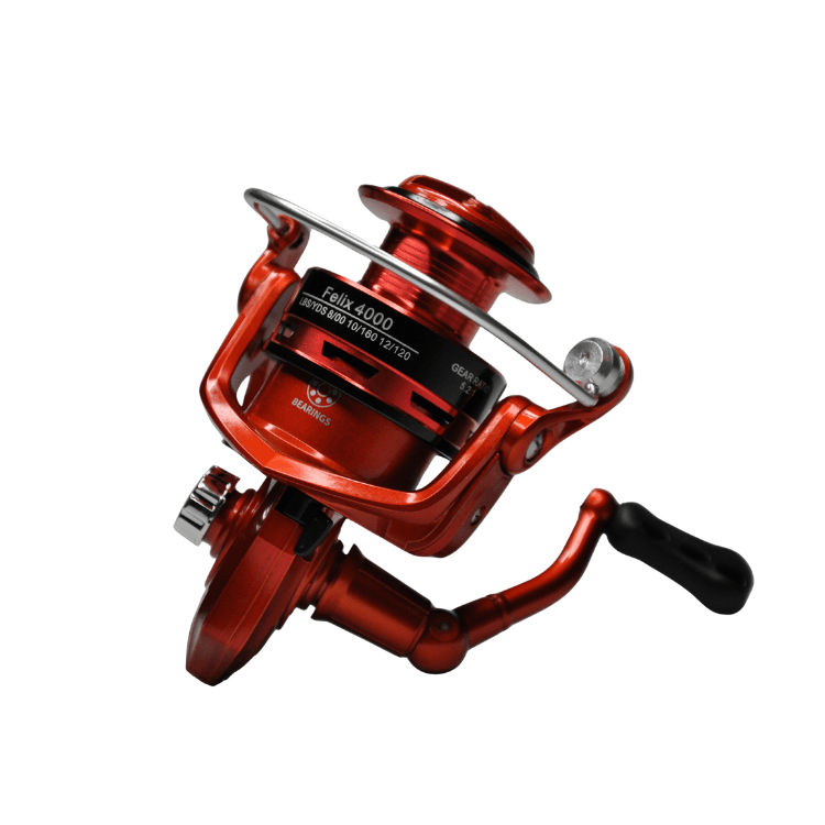 FishPro Felix 6000 Kırmızı Olta Makinesi