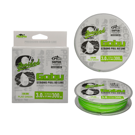 FishPro Goby 300m X8 Pale Green İp Misina