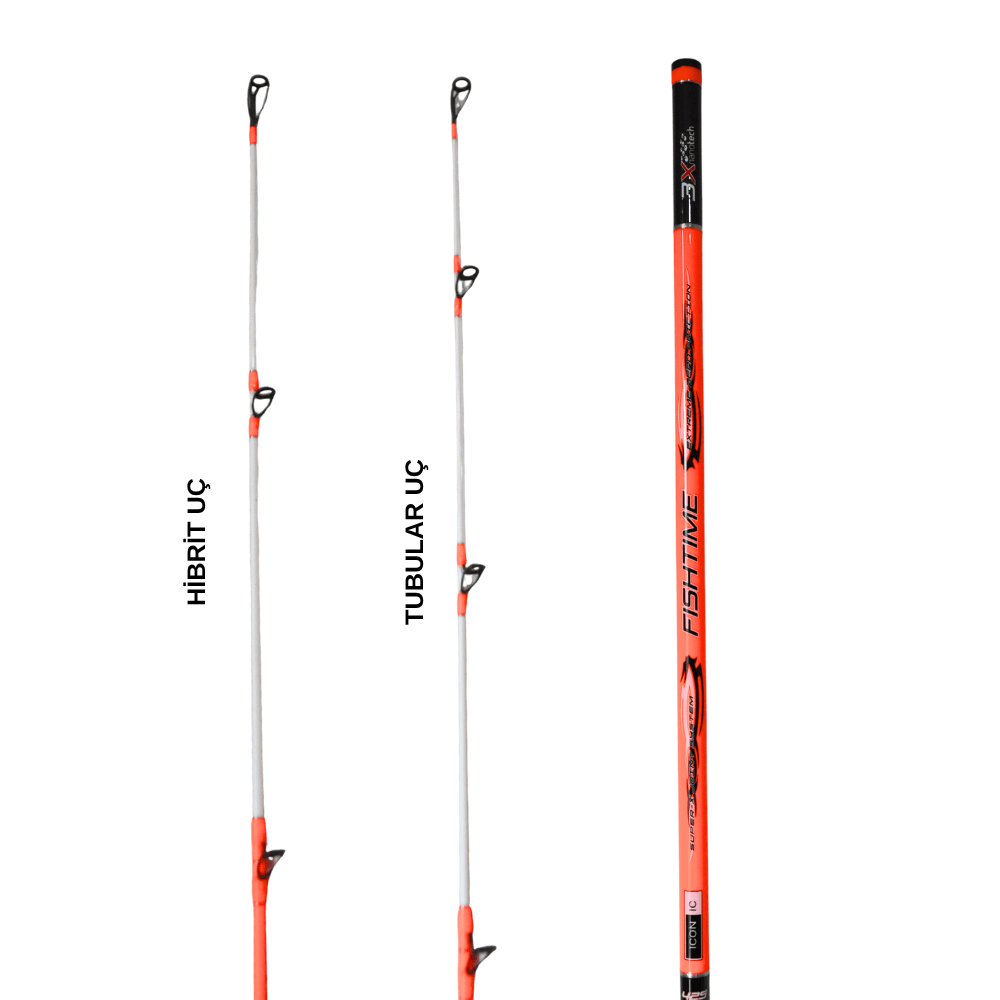 ICON-IC Fishtime Limited Edition 425cm 100-275 gr Surf Kamışı (Çift Uçlu)