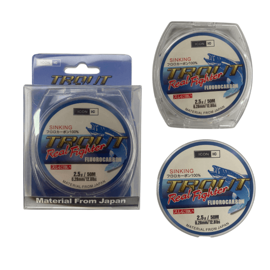 ICON-IC Trout 50mt %100 Fluorocarbon Misina