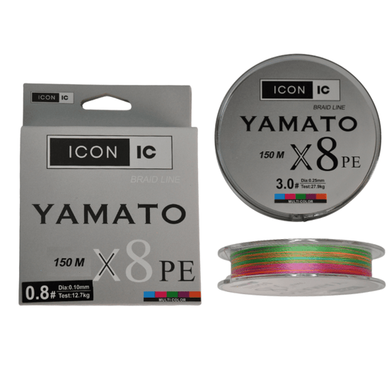 ICON-IC Yamato 150m X8 Multicolor İp Misina