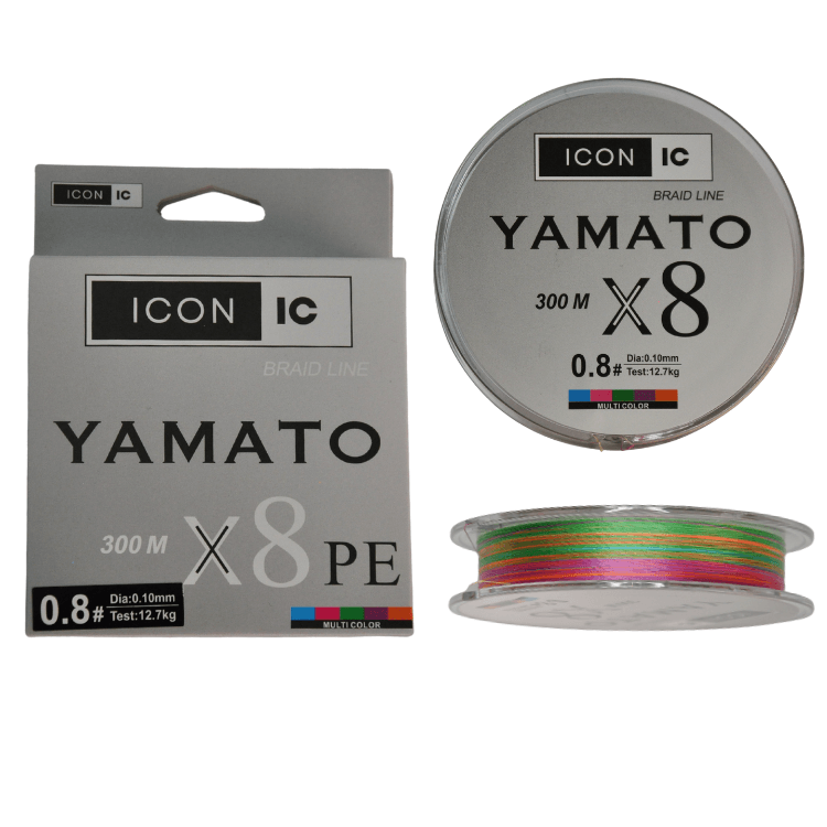 ICON-IC Yamato 300m X8 Multicolor İp Misina